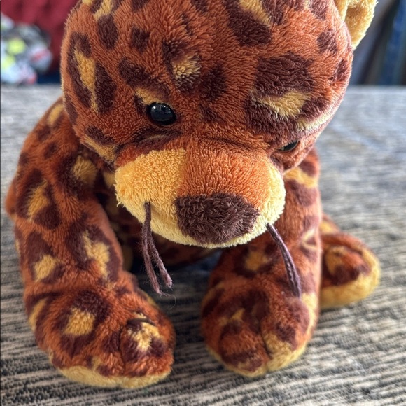 Other - 2003 Ty Pluffies Pokey Jaguar Leopard Cheetah Plush
